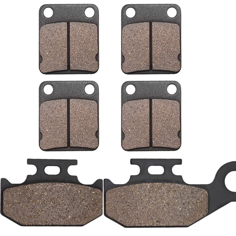 Cyleto Kodiak 400 Brake Pads for YAMAHA YFM400 Kodiak 400 2000 2001 2002 2005 2006 / YFM 400 Grizzly 2007 2008 - Image 1